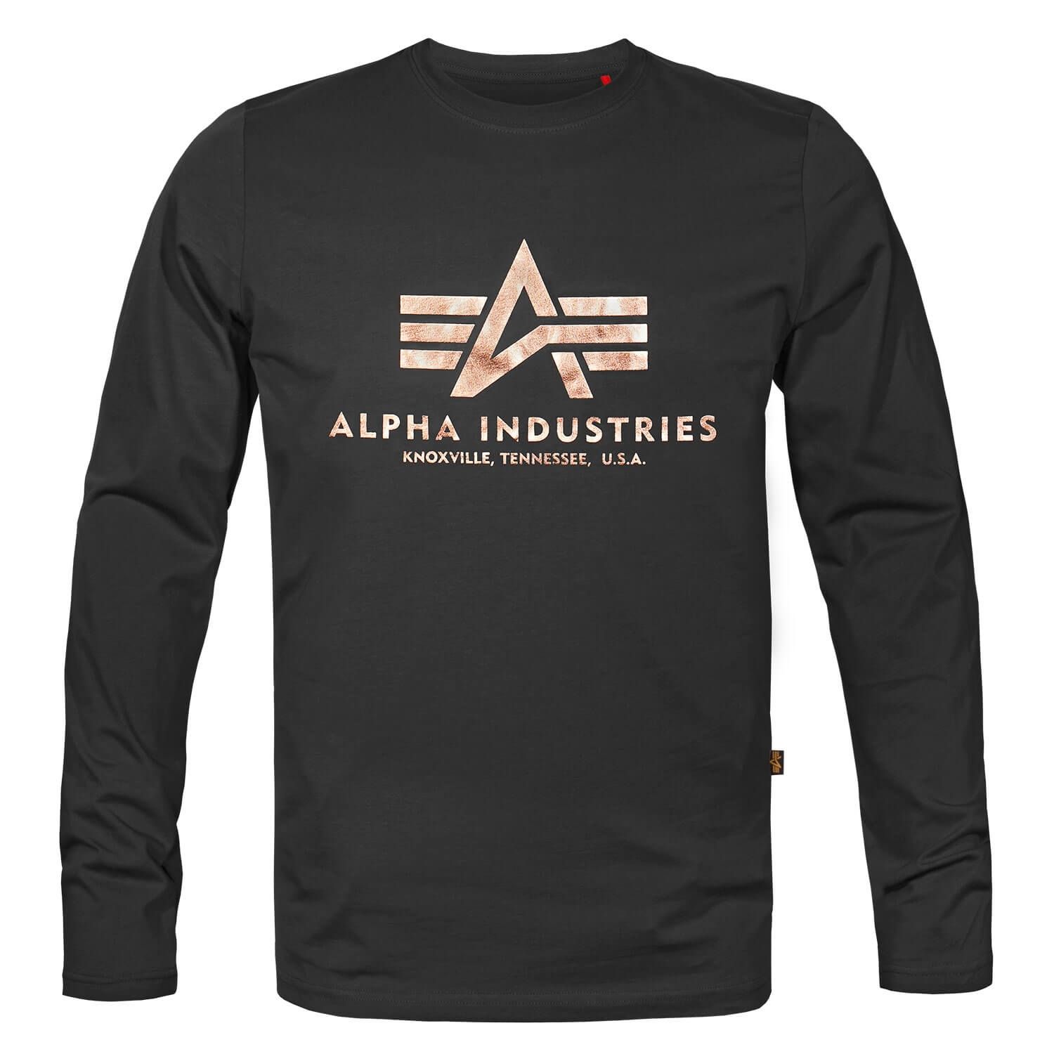 Basic Alpha Langarm Shirt