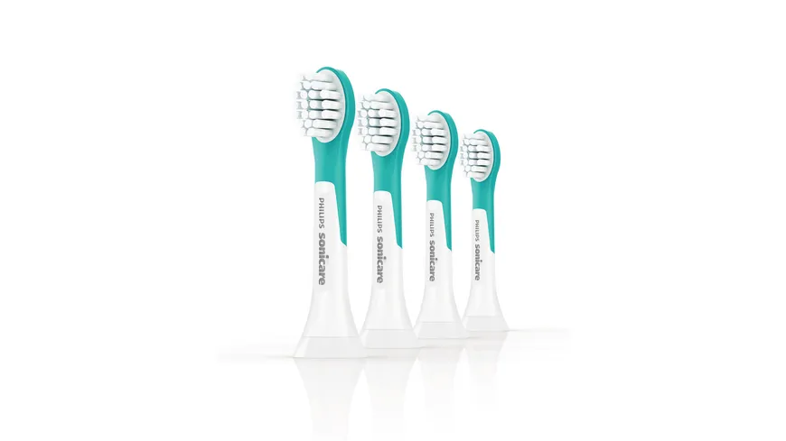 PHILIPS Sonicare For Kids Mini-Bürstenköpfe, 3+, 4 St