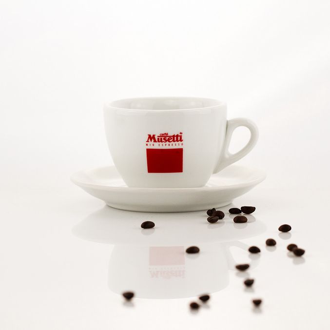 Musetti 6 Espresso mit Unterteller