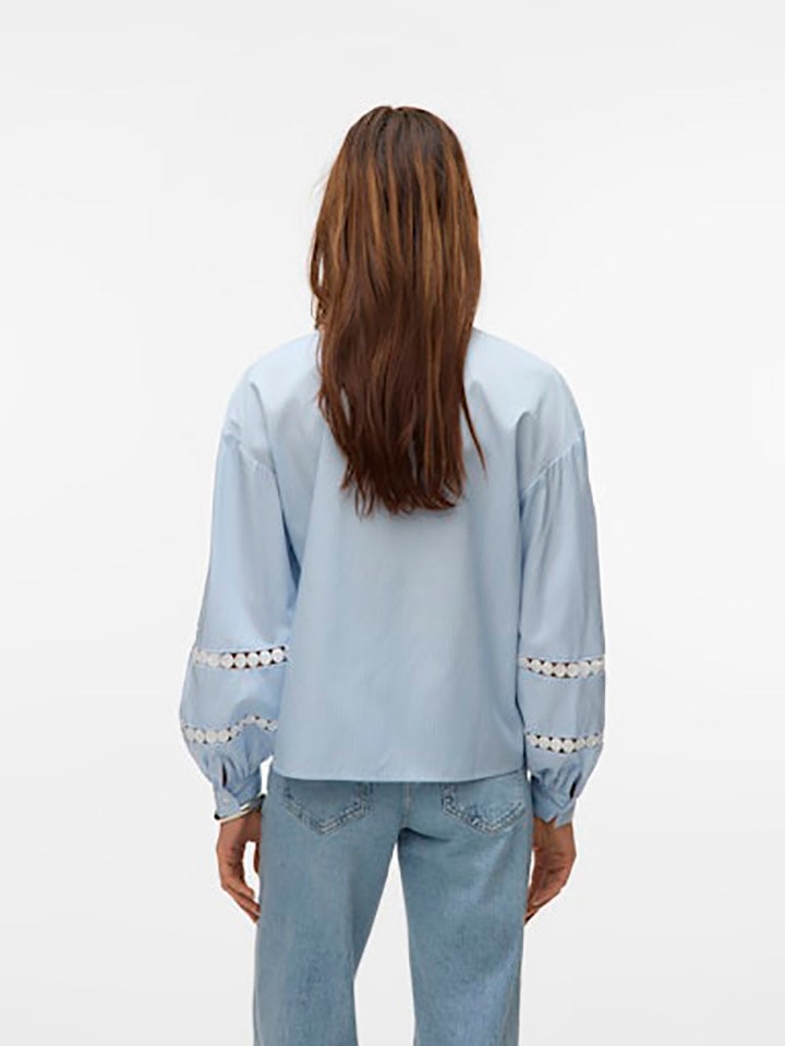 Vero Moda Bluse in Hellblau günstig kaufen