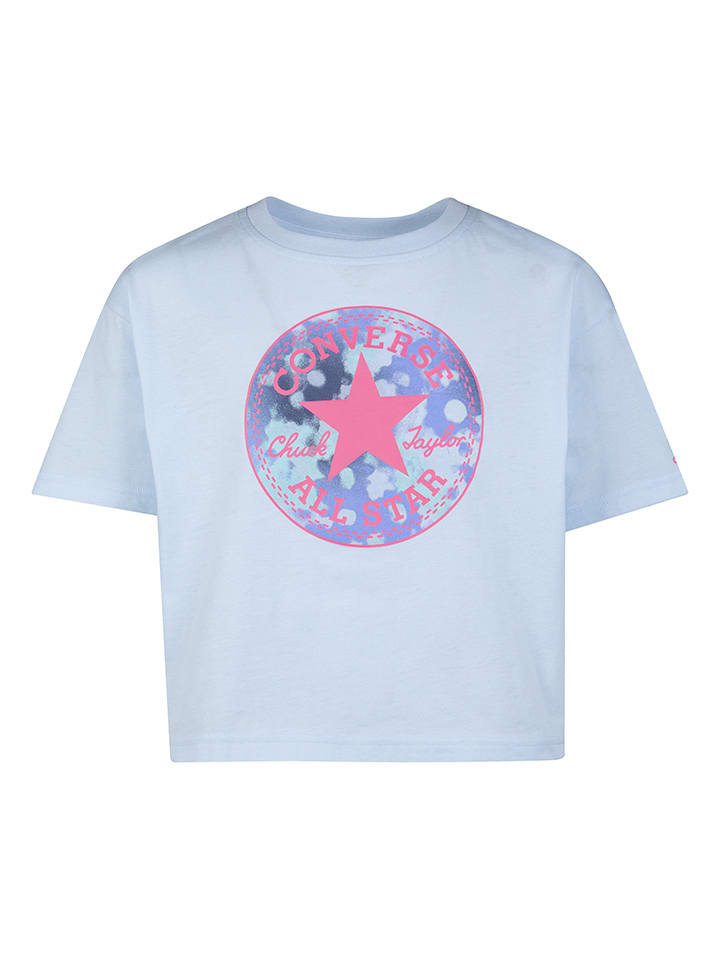 Converse Shirt in Hellblau günstig kaufen