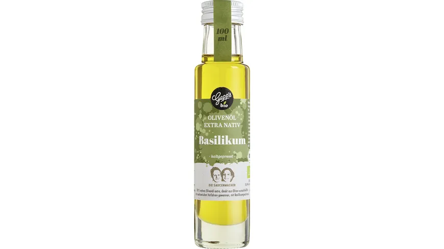 Gepp's Olivenöl Extra Nativ Basilikum 100 ml