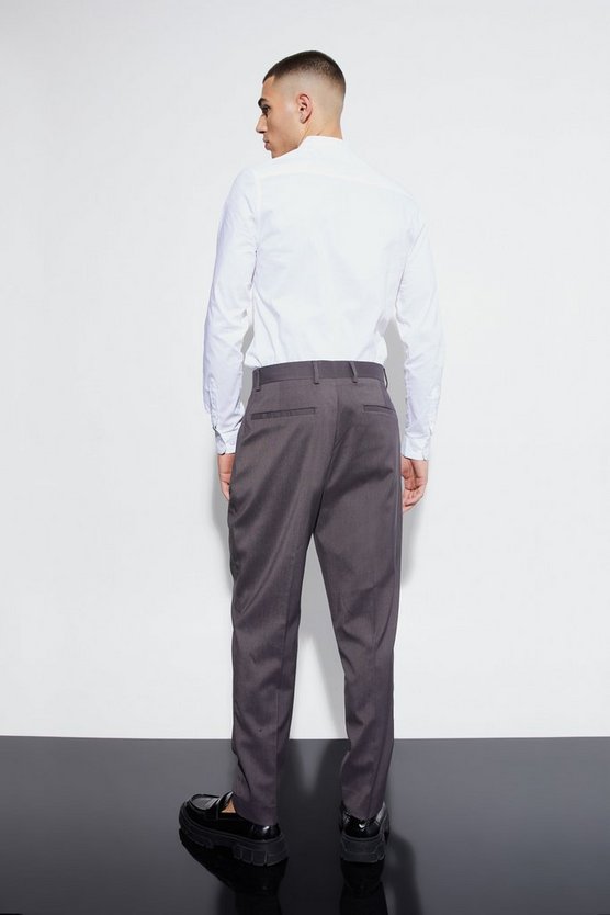 Maßgeschneiderte Hose mit hohem Bund