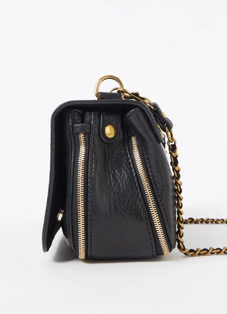 Crossbody kabelka z kozí kůže Jérôme Dreyfuss Bobi