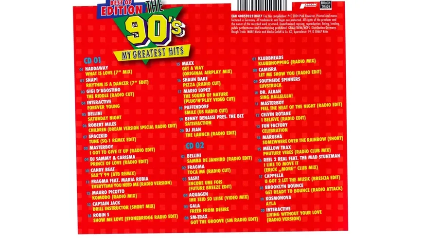 The 90s - My Greatest Hits - Best Of Edition Vol.2
