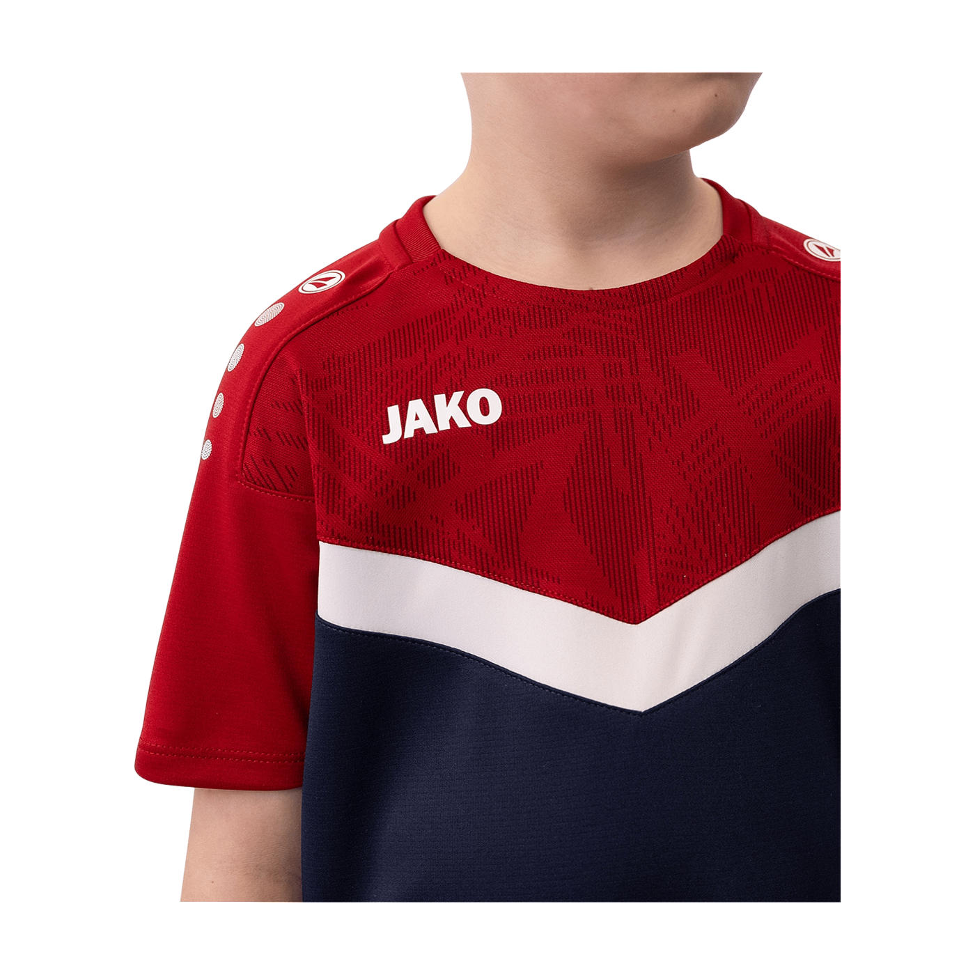 JAKO Icon T-Shirt Kids Blau Rot F901