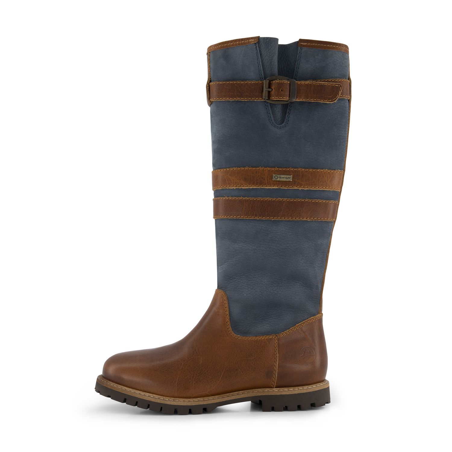Travelin' Lindau blaue Damen Outdoorstiefel