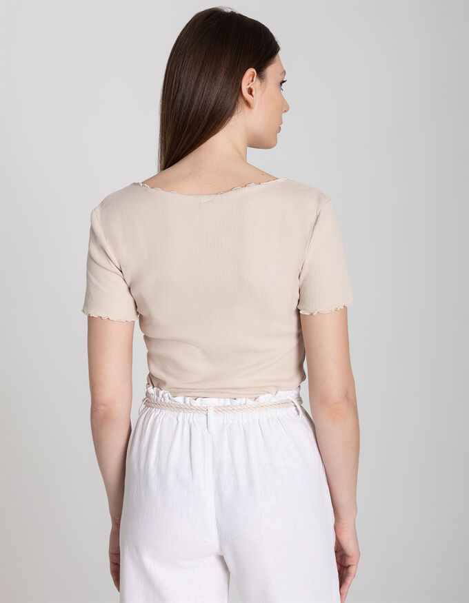 T-Shirt - Muschelsaum