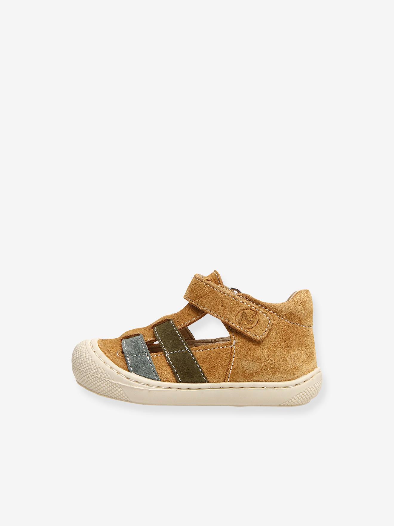 Sandales semi-ouvertes bébé Bede NATURINO® 1ers pas brun