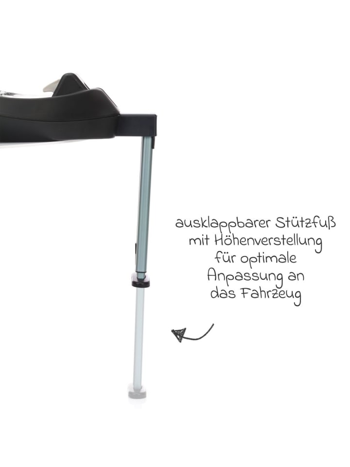 fillikid Isofix-Basis-Station i-Size für Babyschale Jaguar in schwarz günstig kaufen onesize