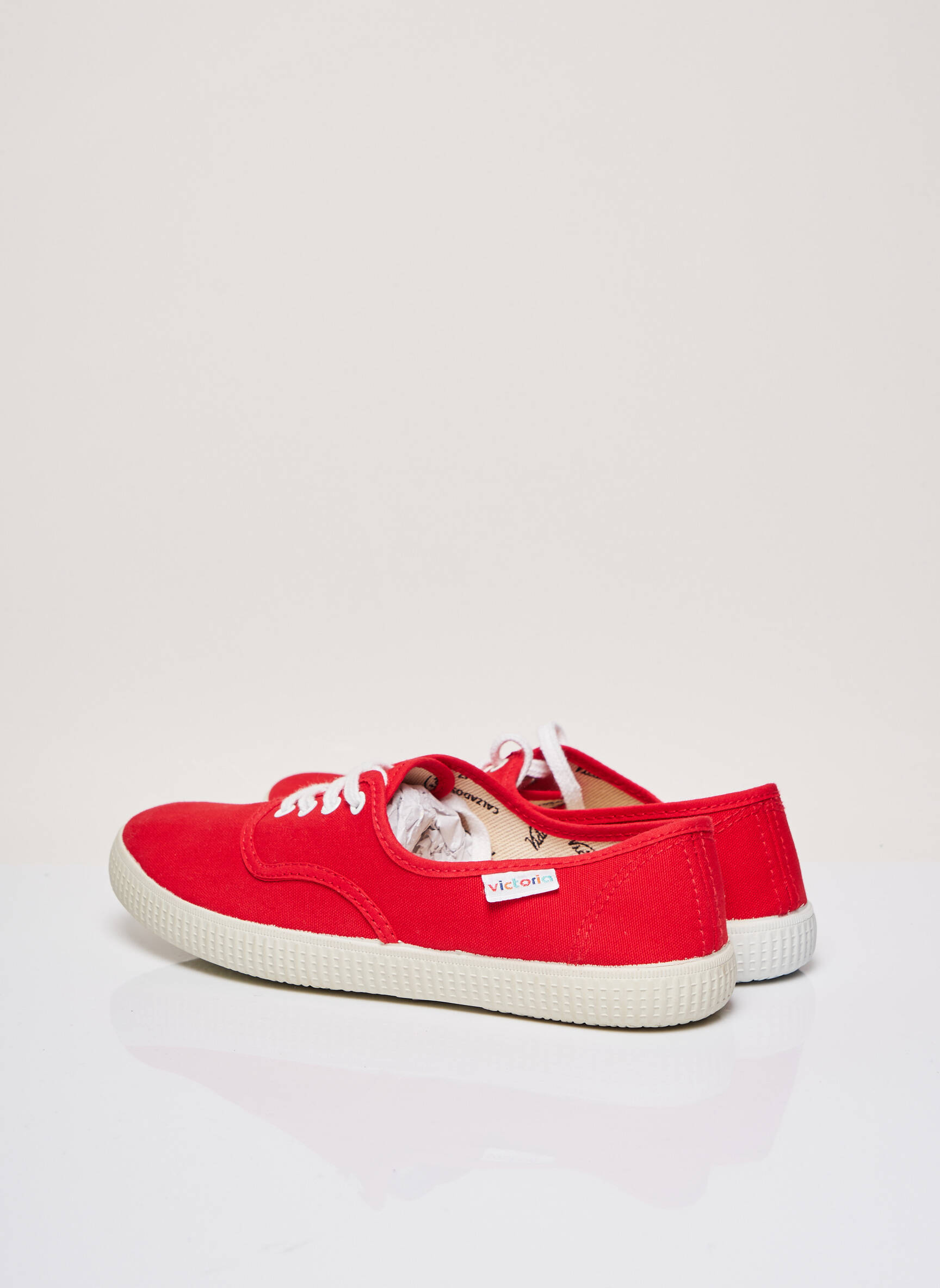 Victoria Baskets Femme couleur rouge