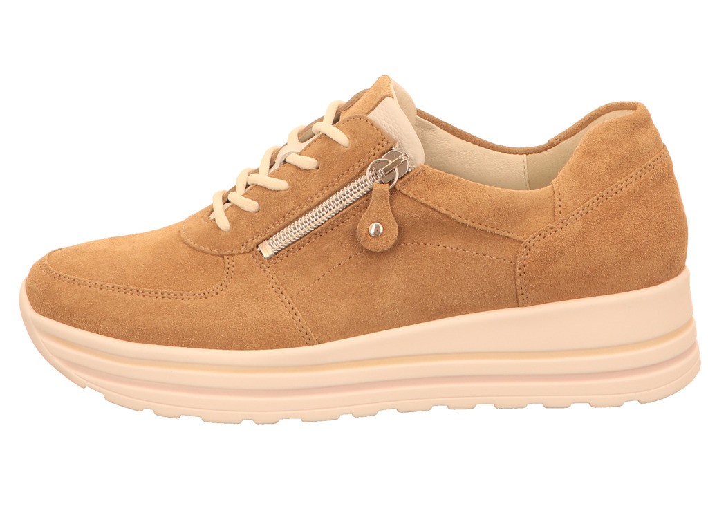 WALDLÄUFER Freizeit Schnürer beige