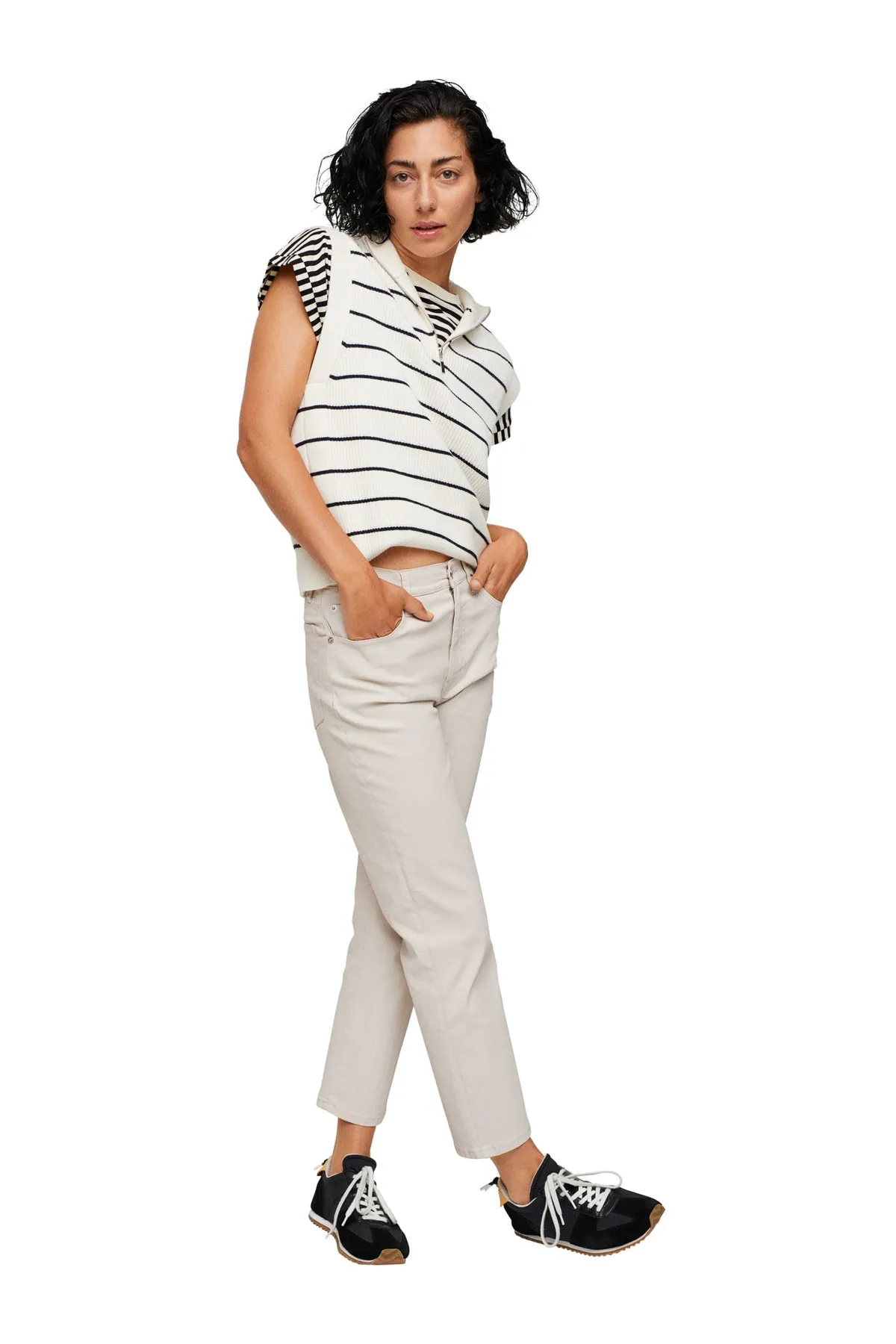 MANGO  17065903 Damen/Mädchen Ecru