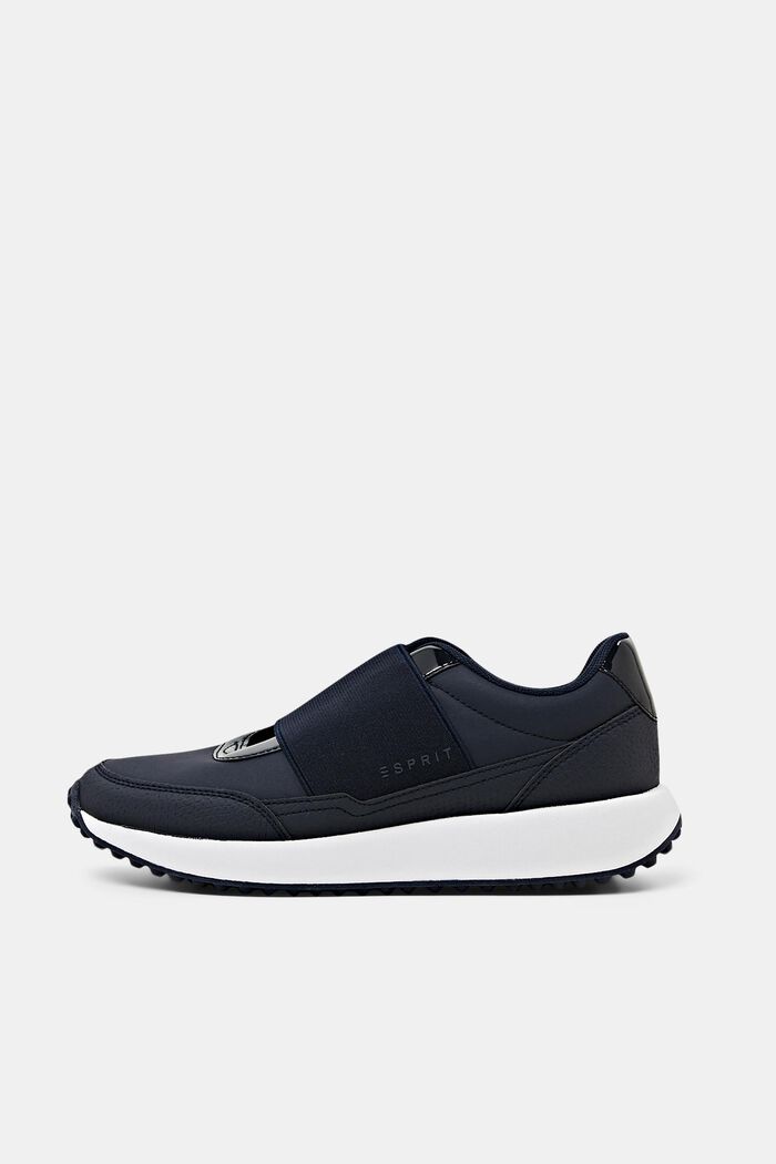 Slip-on-Sneakers in Lederoptik