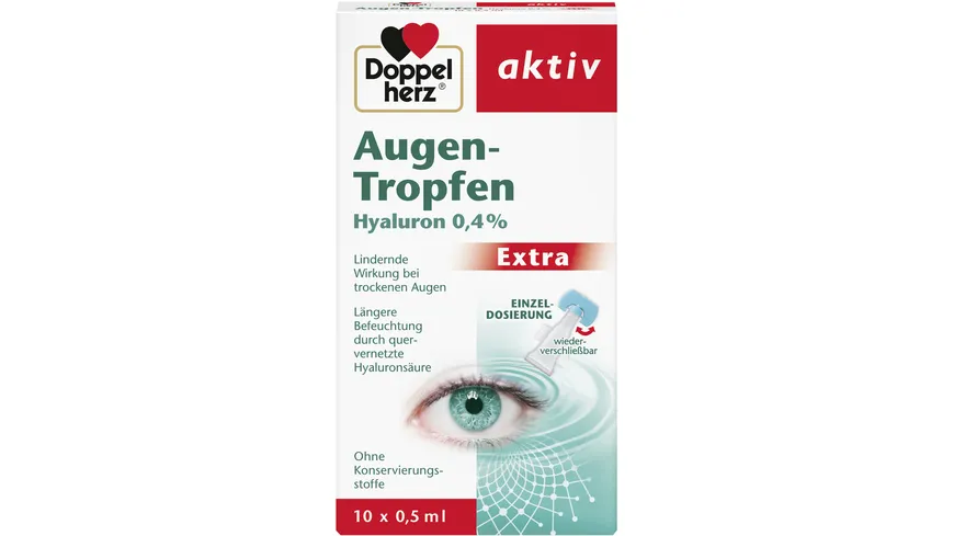 Doppelherz Augen-Tropfen Hyal 0,4% 5 ml