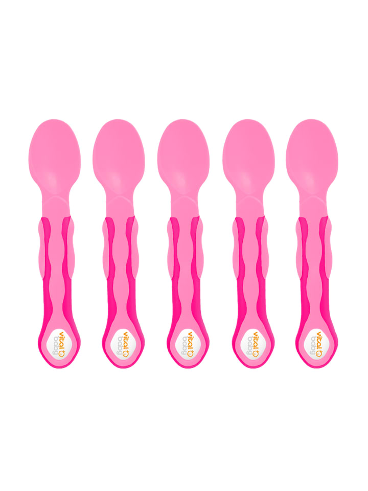 Vital Baby Mein erster Löffel - 5 Stk. pink günstig kaufen onesize
