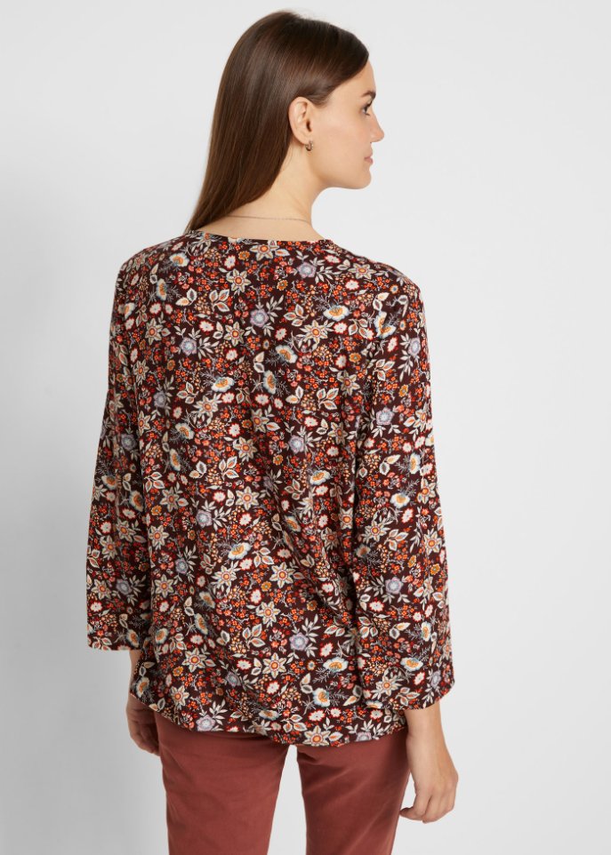 Bluse mit Gummizugbund