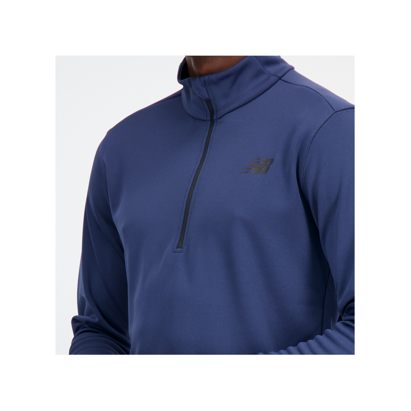 New Balance Tenacity HalfZip Sweatshirt Schwarz