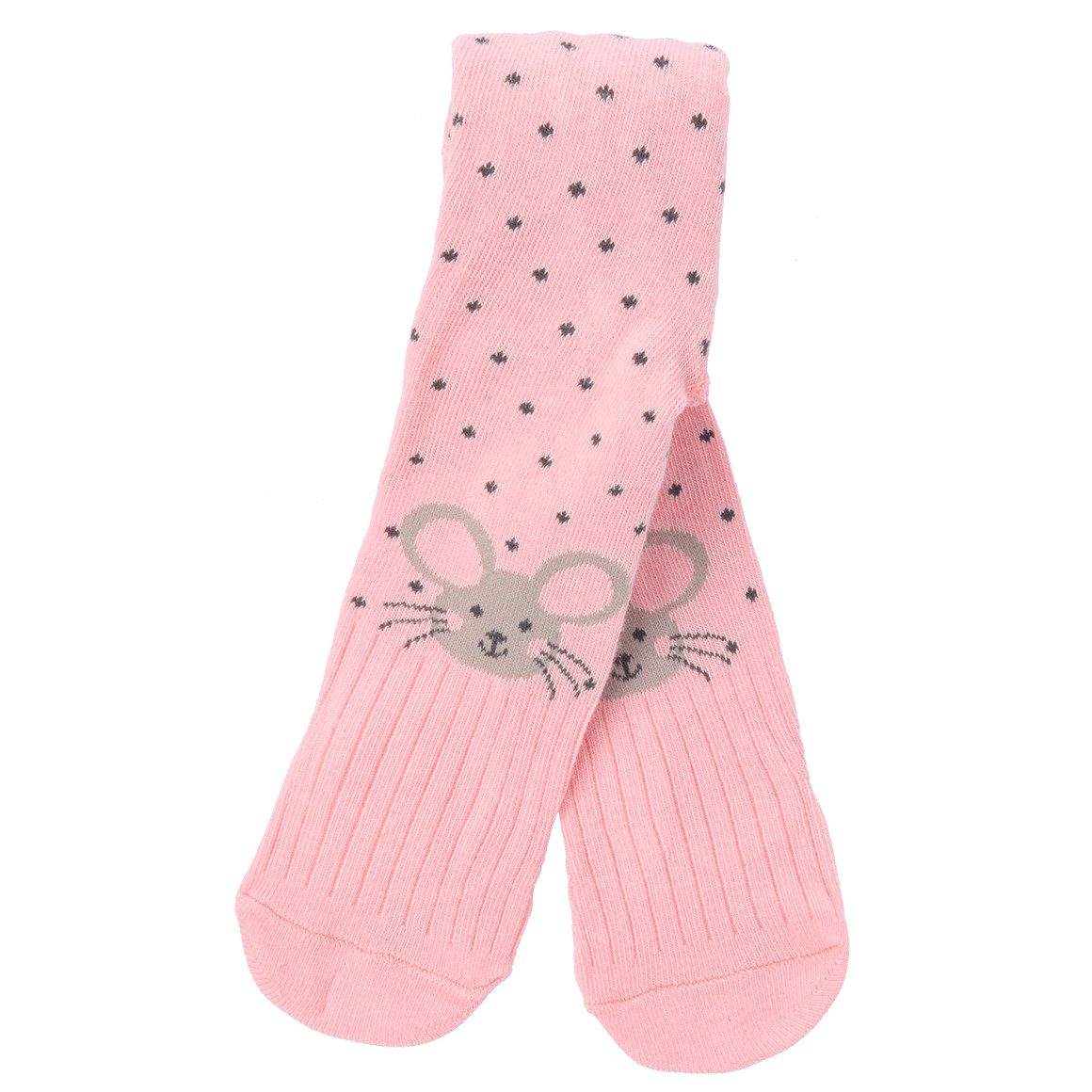 2 Baby Strumpfhosen mit Mäuse-Motiven