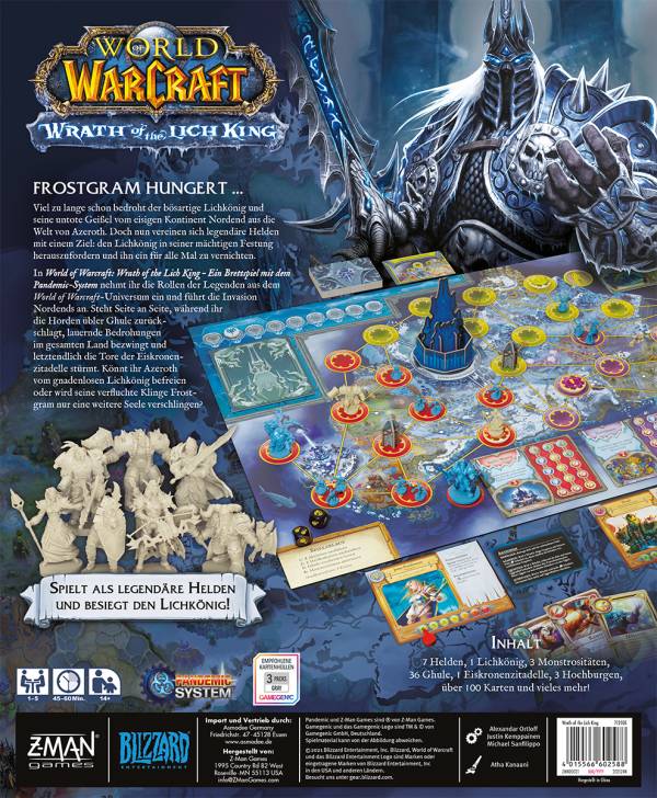 World of Warcraft®: Wrath of the Lich King - Ein Brettspiel mit dem Pandemic-System