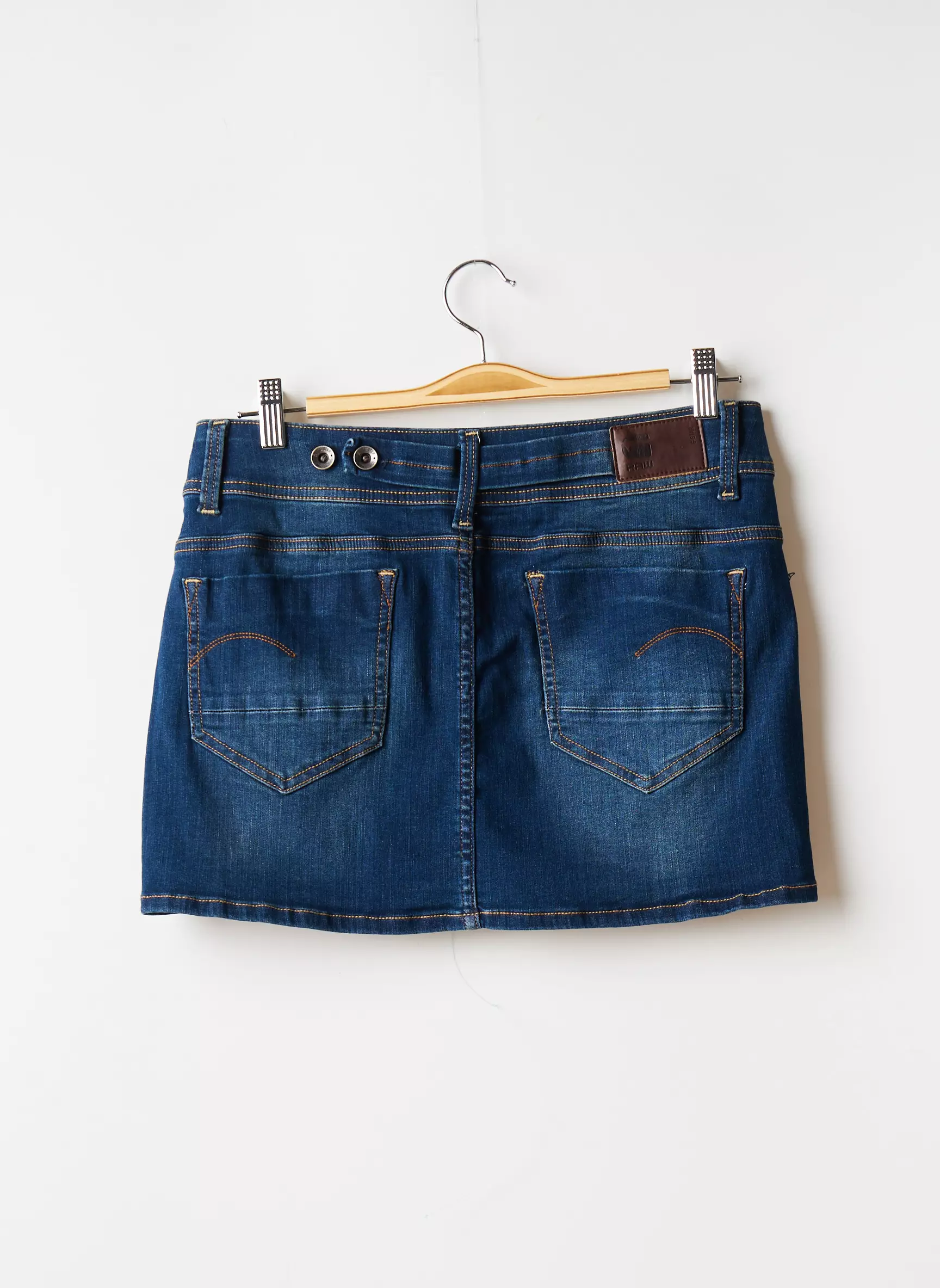 G Star Mini Jupe Femme couleur bleu