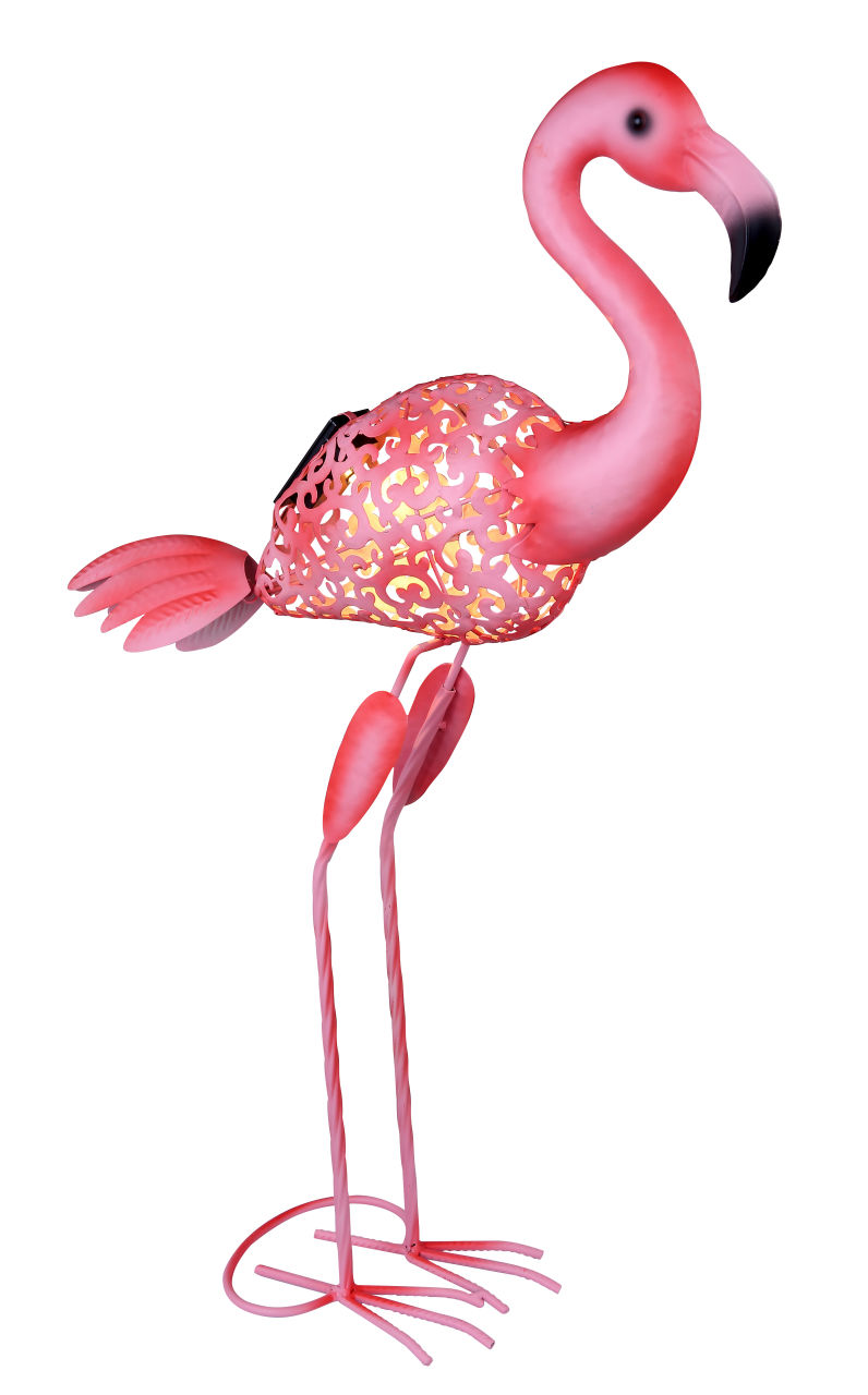 Globo Lighting-SOLARLEUCHTE METALL PINK, 1XLED