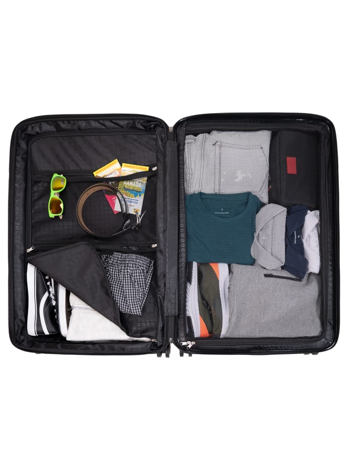 Hauptstadtkoffer Mitte - Großer Reisekoffer Trolley 77cm XXL Erweiterung TSA 130L in Waldgrün günstig kaufen L