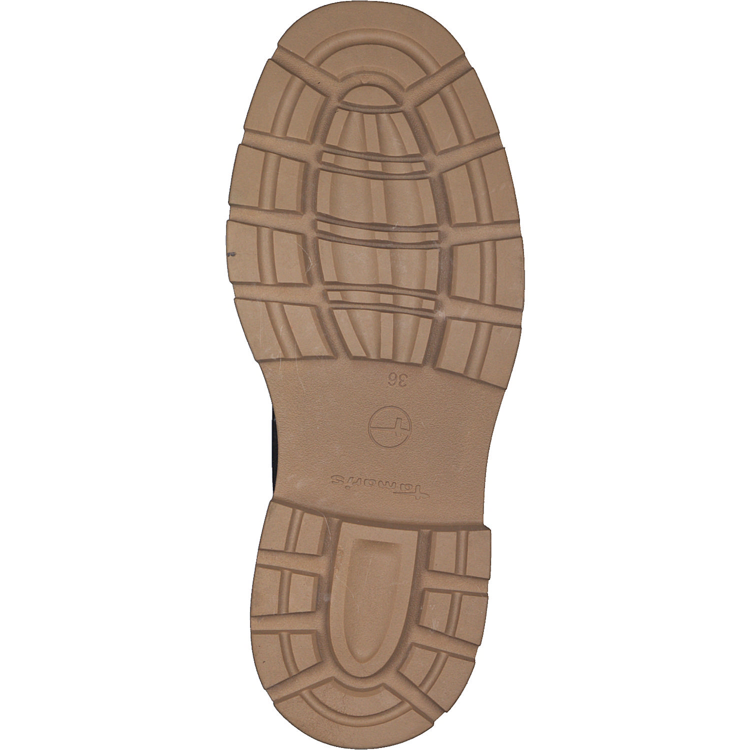 Tamaris 25406, Klassische Stiefeletten, Damen, BLACK/CAMEL