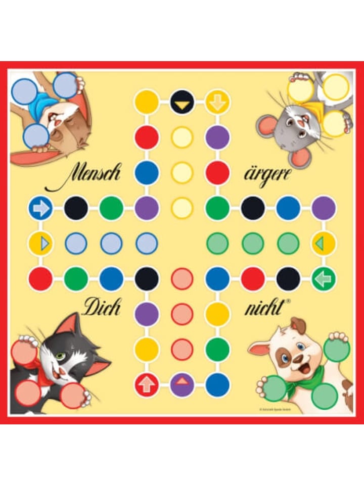 Schmidt Spiele Gesellschaftsspiel Mensch Ärgere Dich Nicht, Kids-Edition, 4-99 Jahre günstig kaufen onesize