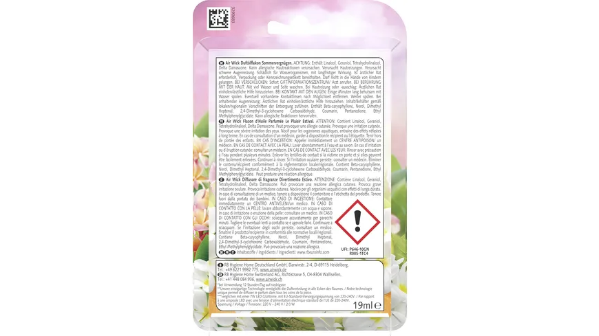 Air Wick Duftölflakon Starter-Set Sommervergnügen