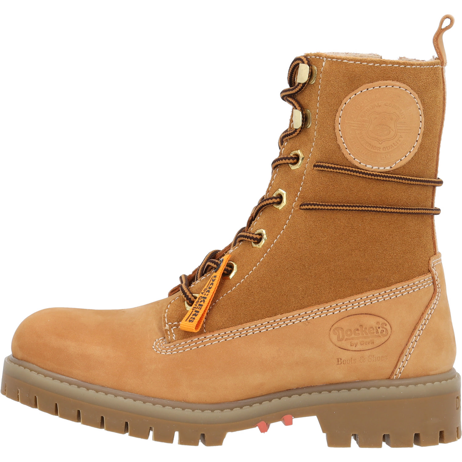 Dockers 53AX206, Schnürstiefel, Damen, Golden Tan