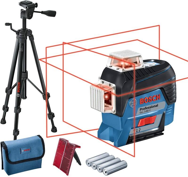 Bosch GLL 3-80 C Professional Linienlaser 30 m
