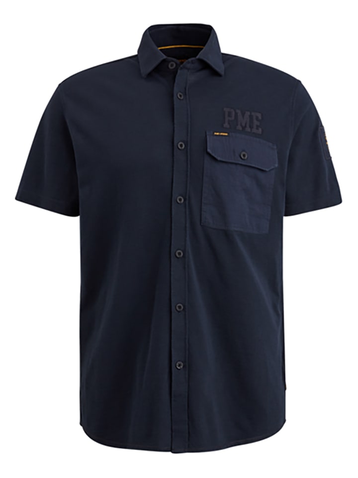 PME Legend Hemd - Regular fit - in Dunkelblau günstig kaufen