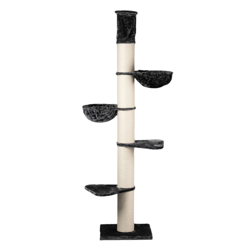 RHR Quality Kratzbäume RHR Quality Kratzbaum Maine Coon Tower anthrazit/ grau