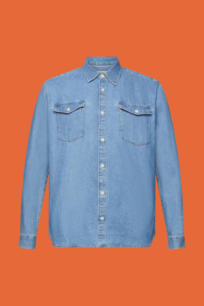 Hemd aus Baumwoll-Denim