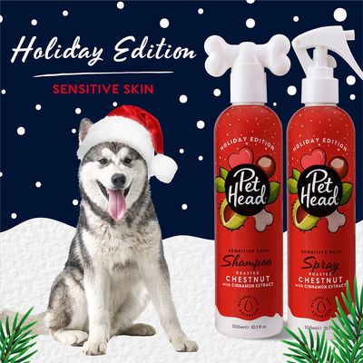 Pet Head Festive Roasted Chestnut Shampoo & Spray