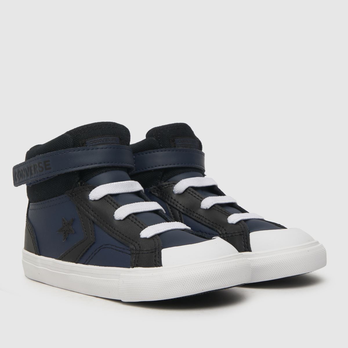Converse marinblå och svarta Pro Blaze pojkarsneakers