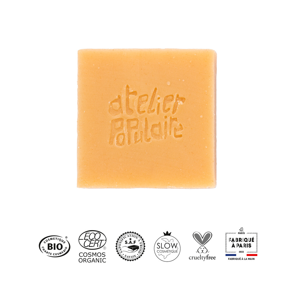 atelier populaire Orangeraie Oubliée | Savon à froid surgras certifié BIO Savon