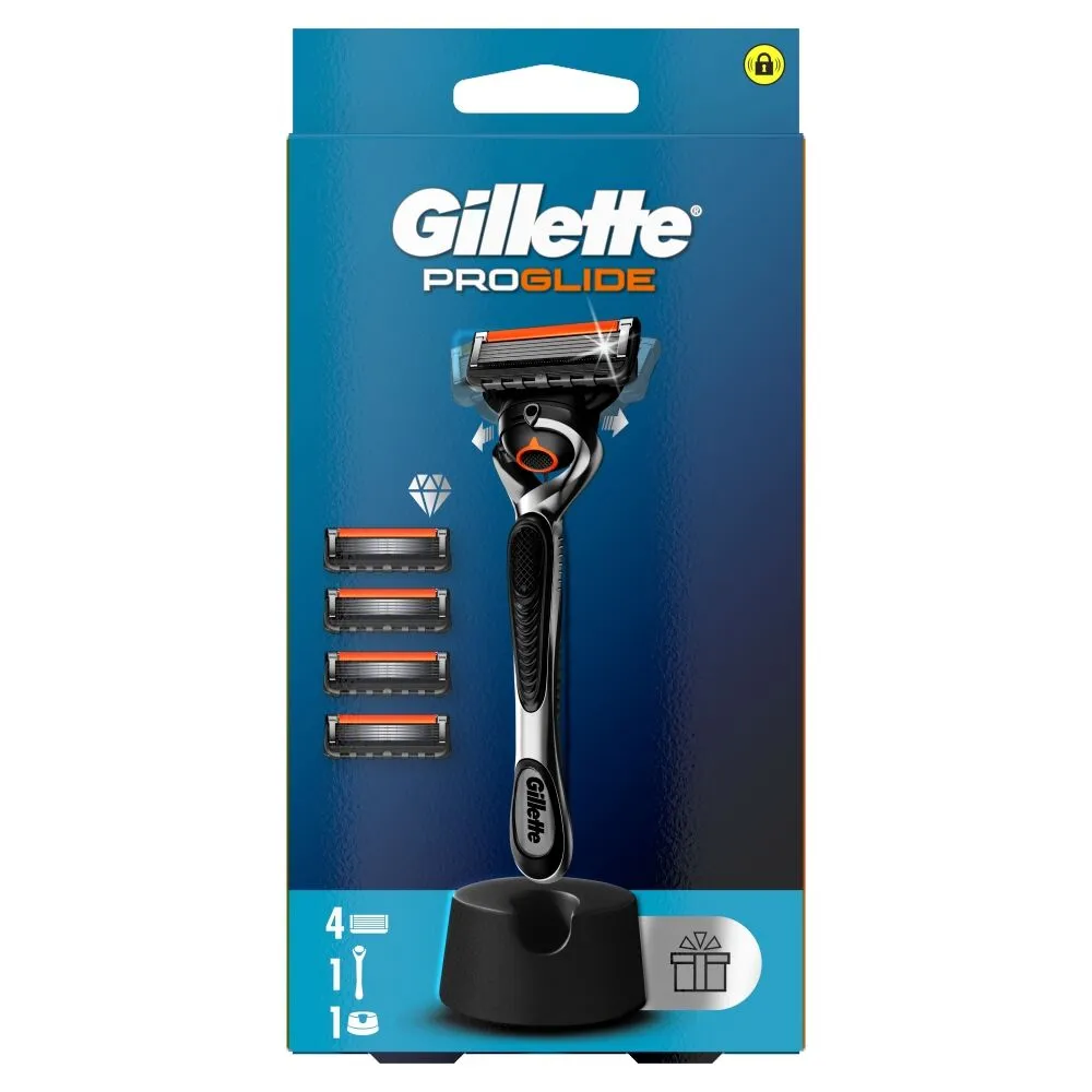 Ξυράφι Gillette Fusion Proglide + Φυσίγγια 4 τεμάχια.