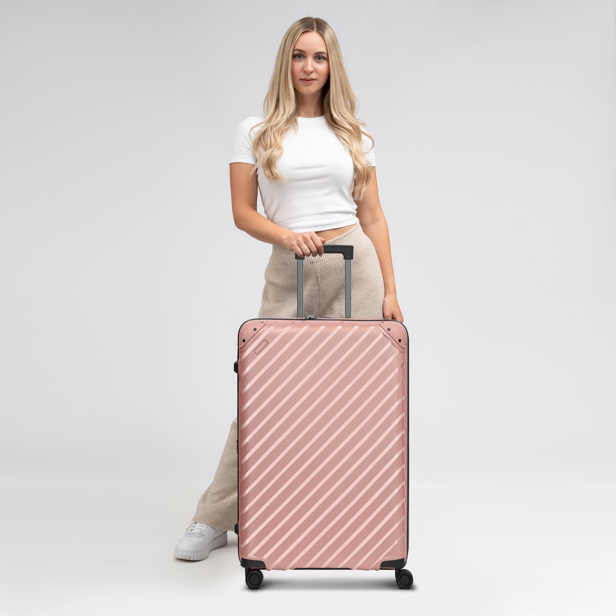 Pactastic Hartschalen-Trolley Collection 03, 4 Rollen, Polypropylen