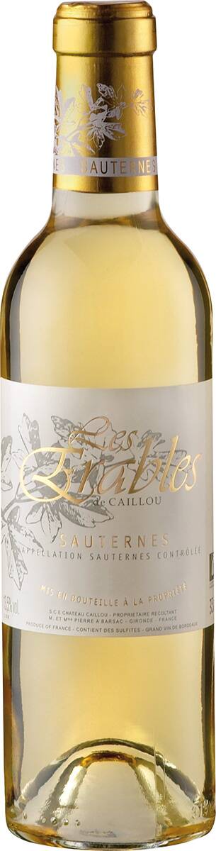 Les Erables de Caillou Sauternes 2018