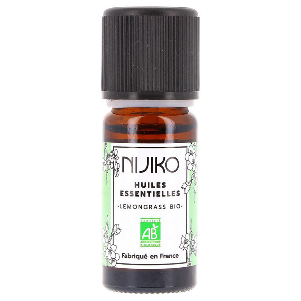 nijiko Huile Essentielle de Lemongrass Bio Huile essentielle