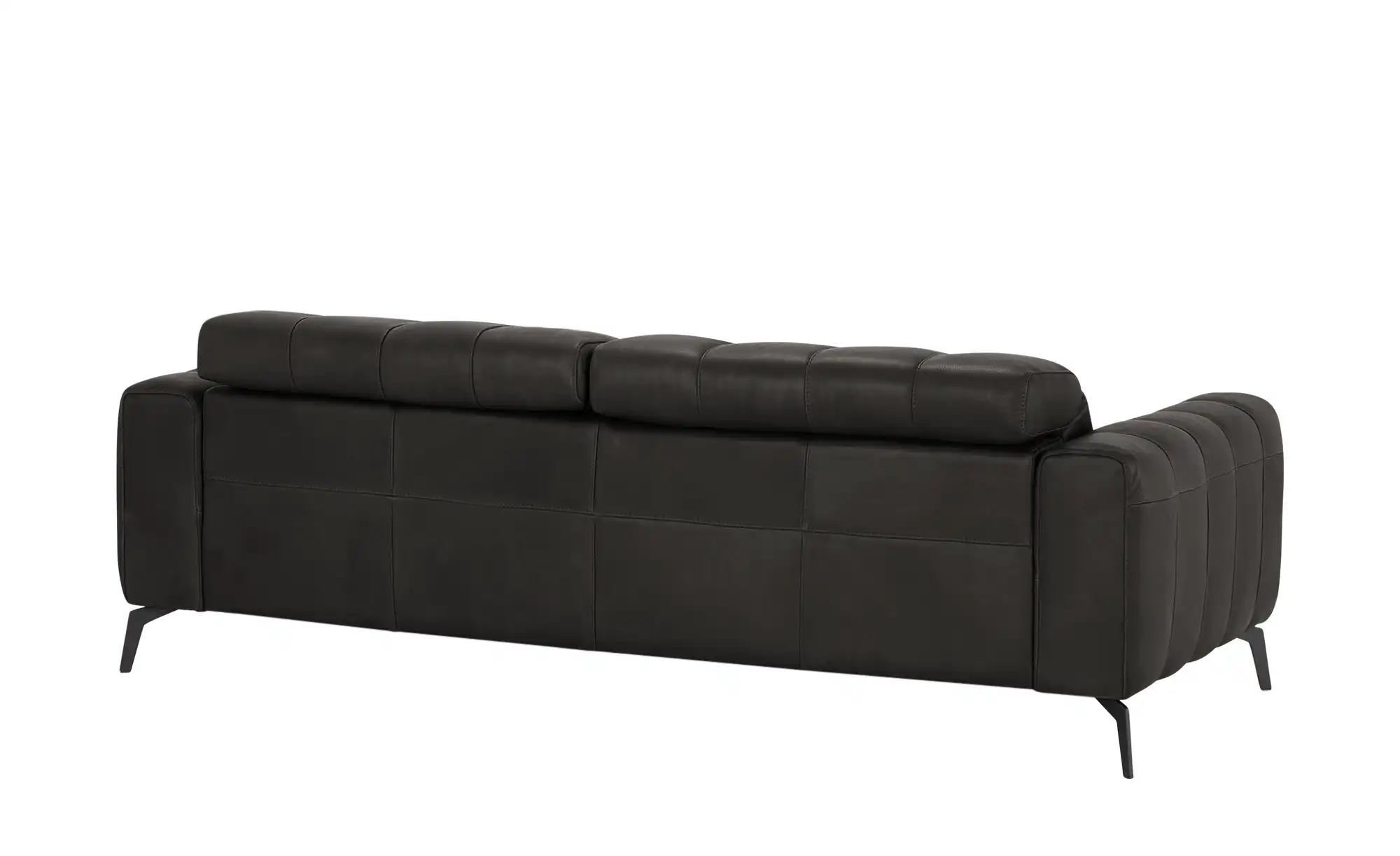 Natuzzi Editions Ledersofa mit Kopfteilverstellung Portento