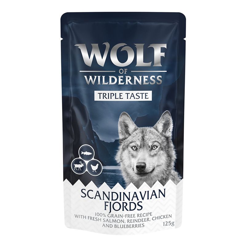 Wolf of Wilderness 'Triple Taste' 12 x 125 g