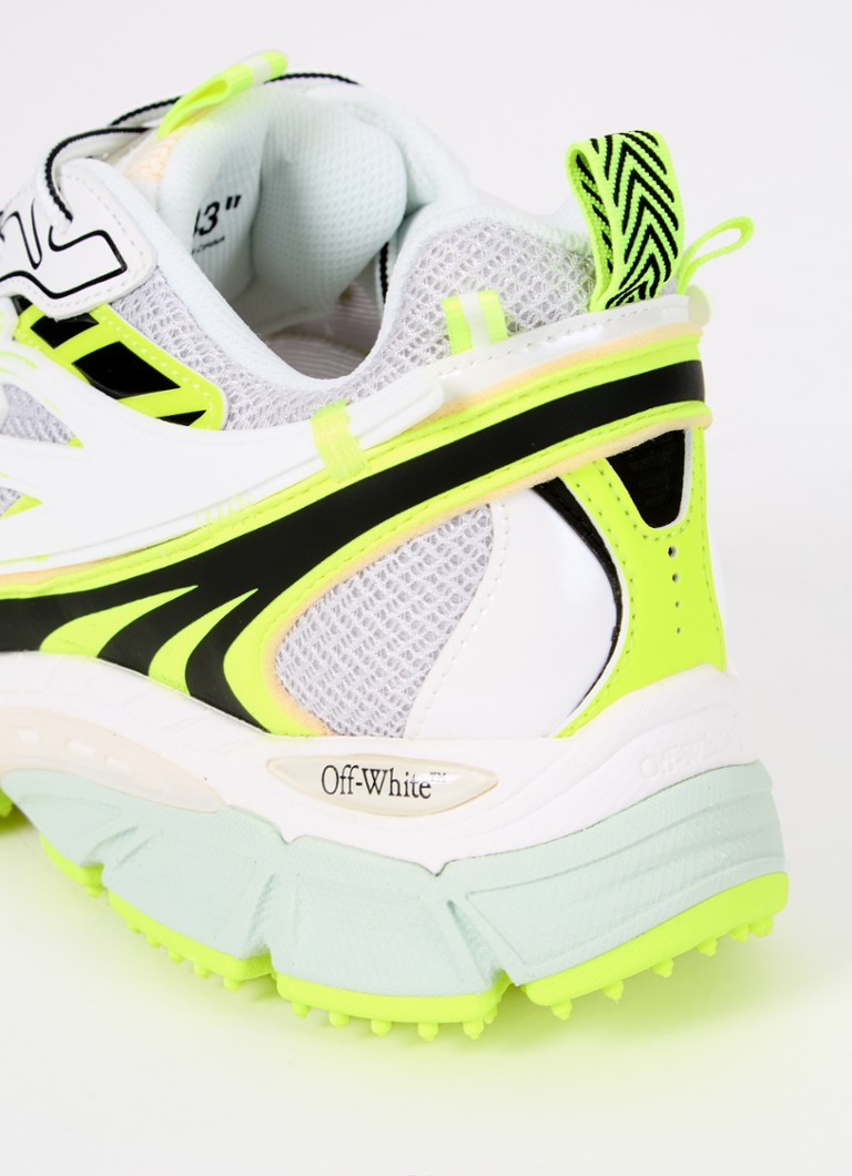 Sneakersy Off-White Ow Be Right Back z detalami z siateczki