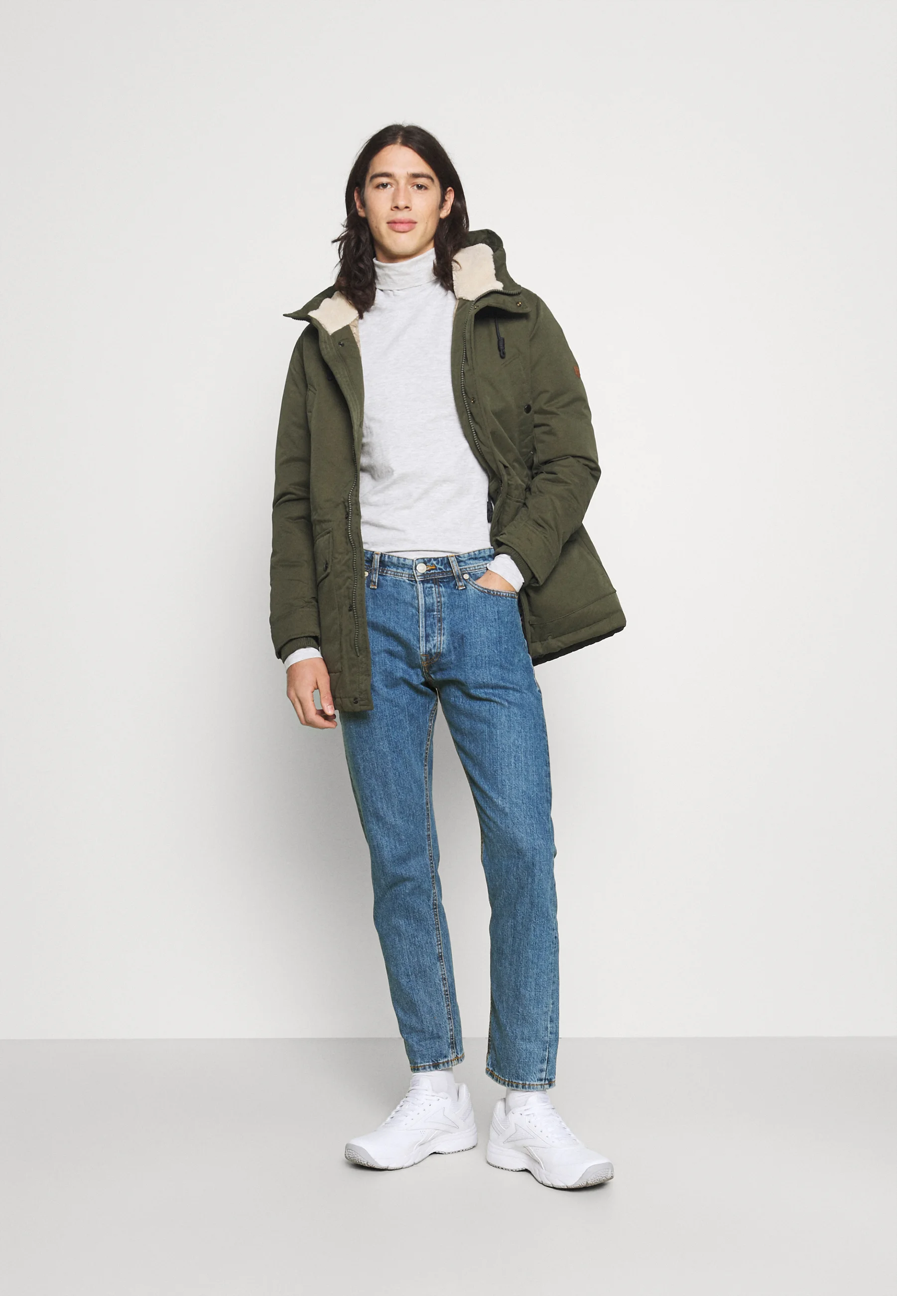 Jack & Jones JJICHRIS JJORIGINAL - Vaqueros pitillo