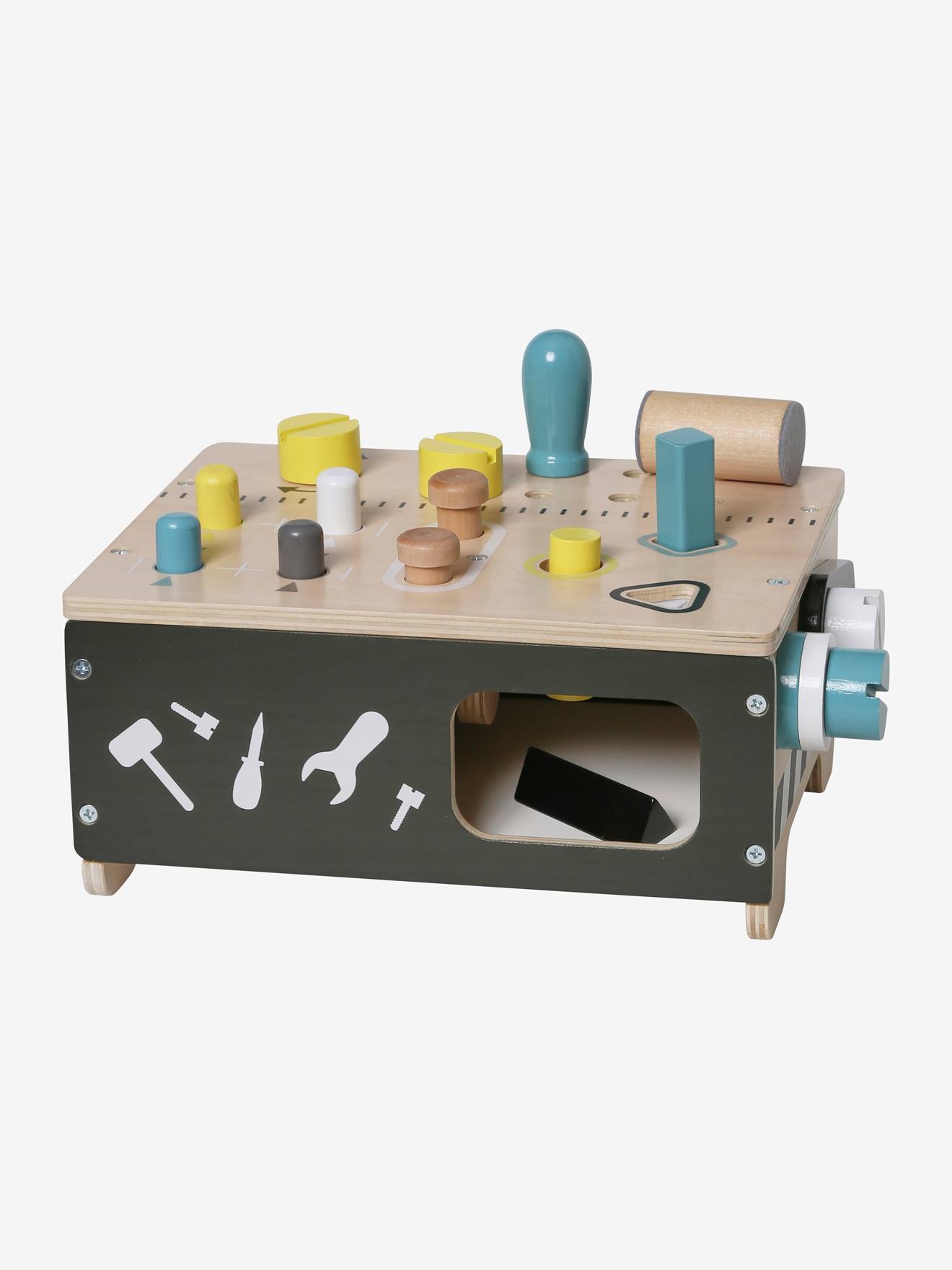 Mon premier établi en bois FSC® multicolore