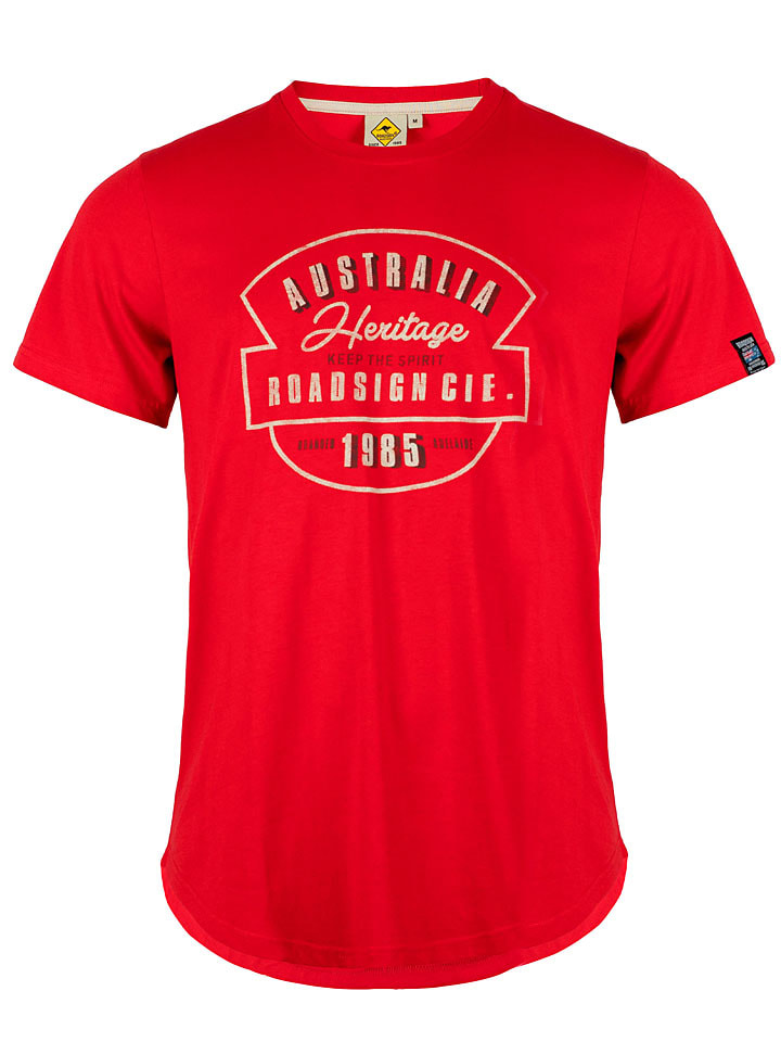 Roadsign Shirt in Rot günstig kaufen