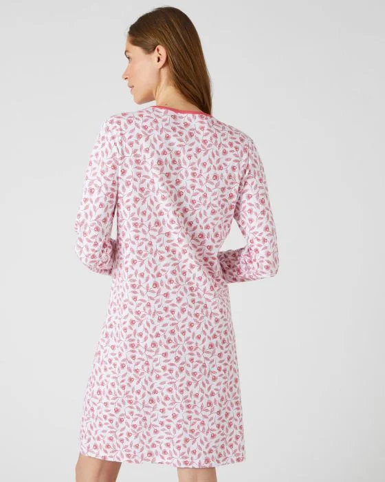 Chemise de nuit jersey manches longues