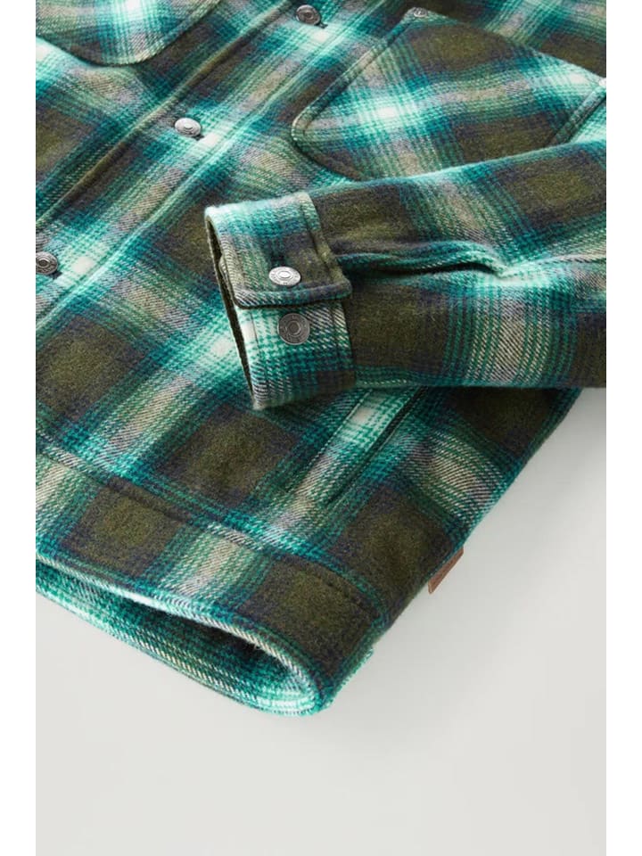 Woolrich Winterjacke in Grün günstig kaufen